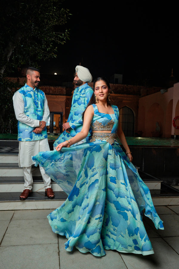 Organza Satin Drape Saree
