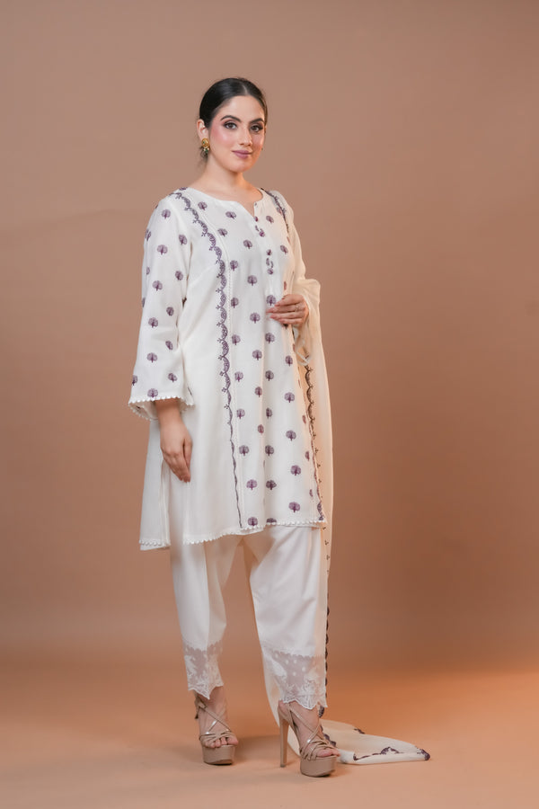 Mal Chanderi suit