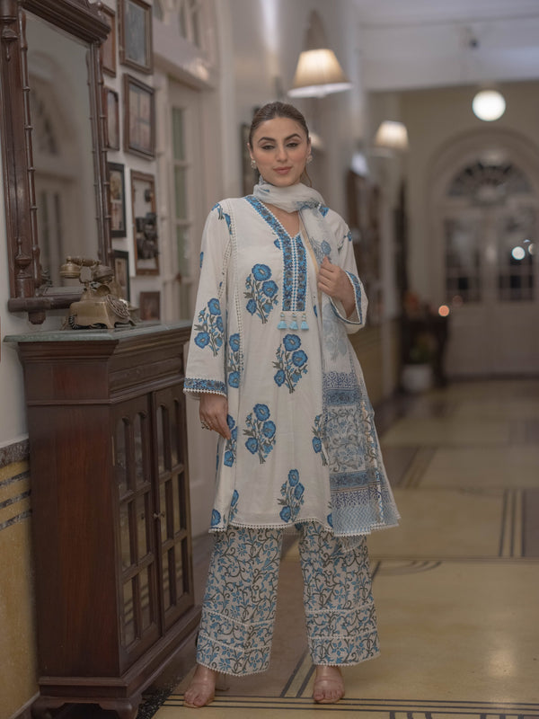 Baagru Handcrafted Cotton Suit Set