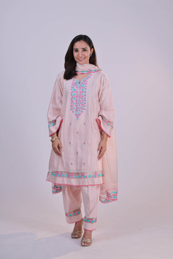 The Thread Loom Aari Cotton Suit Set