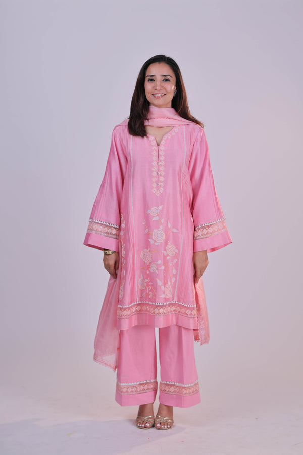 The Thread Loom Aari Cotton Suit Set