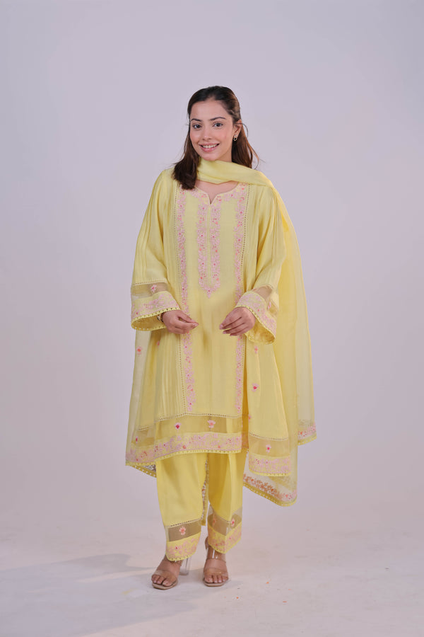 The Thread Loom Aati Cotton Suit Set