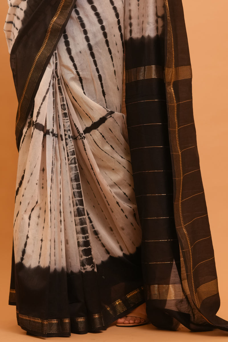Mitti Raag: Hand Block Printed Maheshwari Sarees