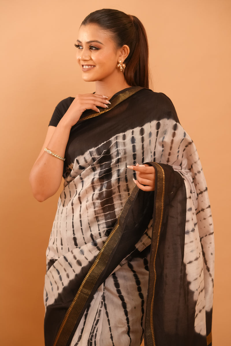 Mitti Raag: Hand Block Printed Maheshwari Sarees