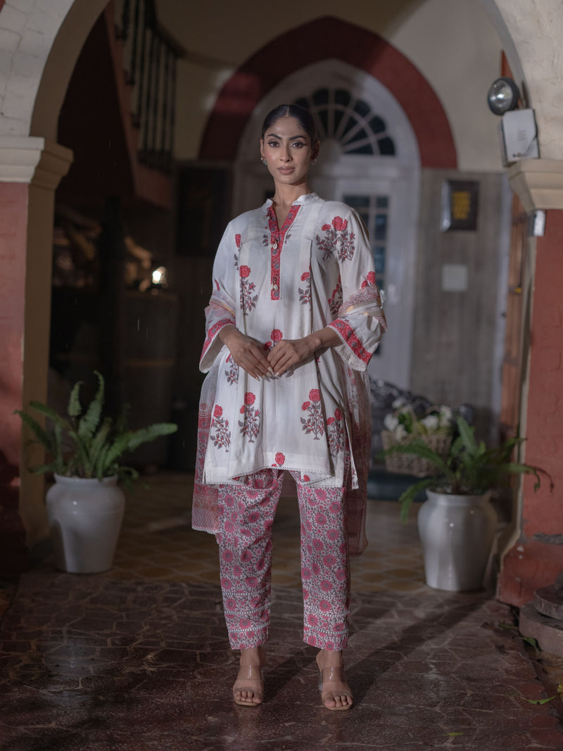 Baagru Handcrafted Cotton Suit Set