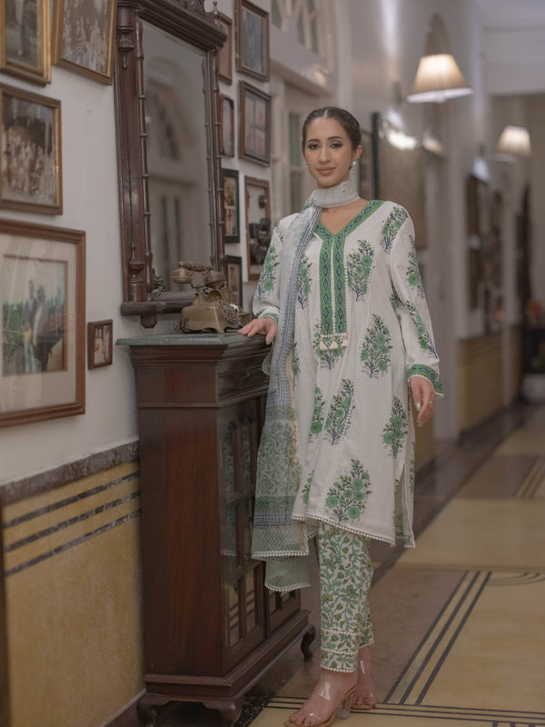 Baagru Handcrafted Cotton Suit Set