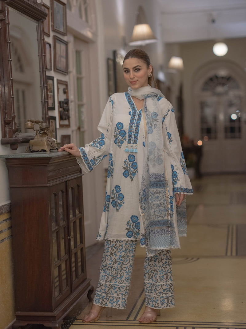 Baagru Handcrafted Cotton Suit Set