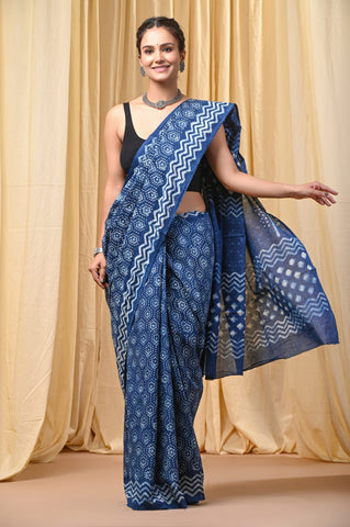 Hand Block Printed Kota Doriya