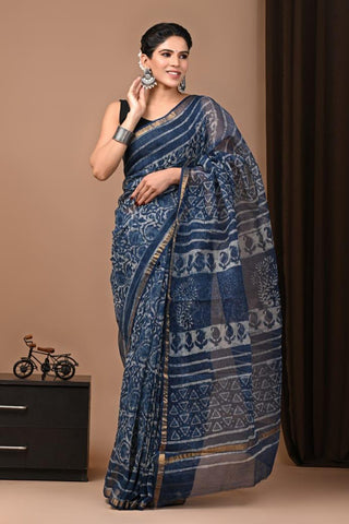 Hand Block Printed Kota Doriya
