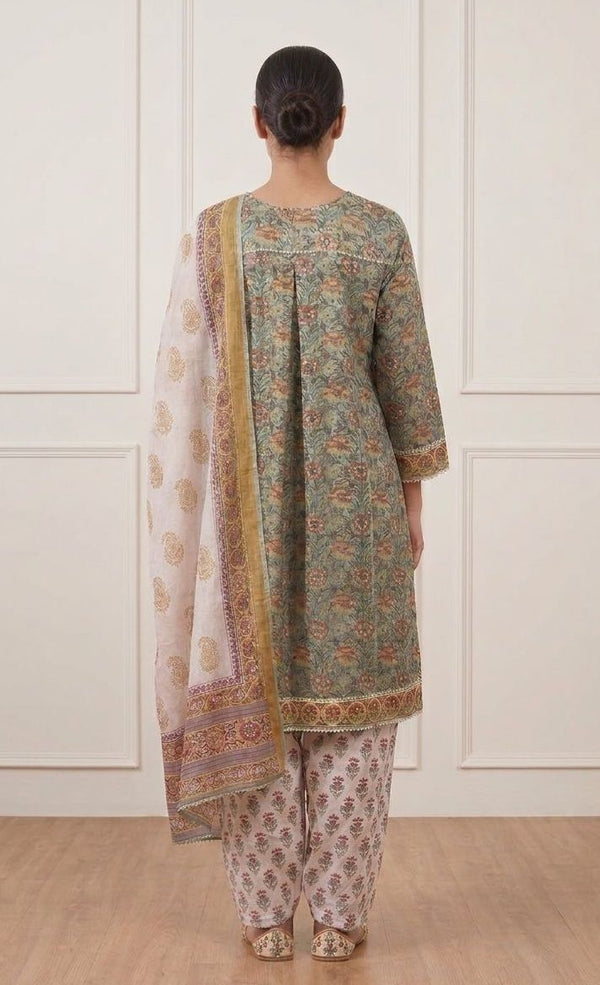 Bagdu & Dabu Ivory Suit Set